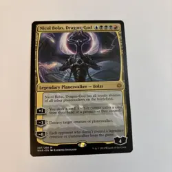 Nicol Bolas, Dragon-God NM War of the Spark MTG English Regular 207 / 264 - Image 1