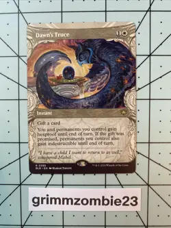 Dawn's Truce MTG | Bloomburrow | Showcase | NM/M Pack | R 0295 - Image 1