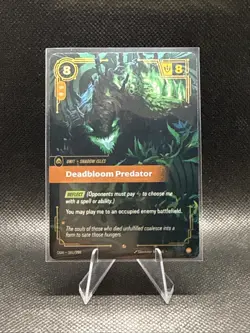 Deadbloom Predator - Riftbound Origins - OGN 161/298 - ENGLISH - FOIL - Image 1