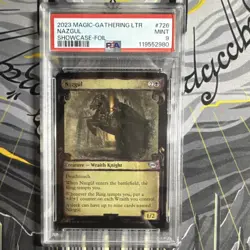 Wizards of the Coast MTG LTR Nazgul #726 Showcase Scrolls Foil PSA 9 English - Image 1