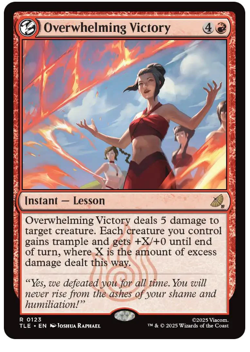 Overwhelming Victory Avatar MTG - Image 1