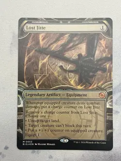 Lost Jitte Legendary Artifact Equipment foil 0053 2024 MTG NM - Image 1