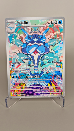 Palafin 200/197 - Pokemon SV03: Obsidian Flames Illustration Rare (NM/M) - Image 1