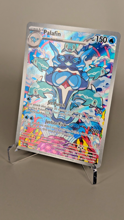 Palafin 200/197 - Pokemon SV03: Obsidian Flames Illustration Rare (NM/M) - Image 2