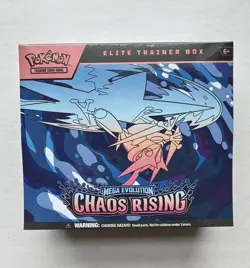 Pokemon Chaos Rising Elite Trainer Box ETB Sealed ME04 CRI Mega Evolution TCG - Image 1