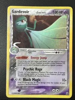 Gardevoir 6/113 EX Delta Species Holo Rare Pokemon Card MP Light Crease - Image 1