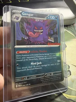 Gengar (Cosmos Holo) (Gamestop Exclusive) 050/088 Holo Pokemon SEALED - Image 1