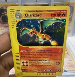 2002 Expedition Charizard Holo Foil 6/165 WOTC E-Reader Series Pokemon ~ SWIRL💫 - Image 1