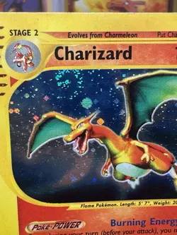2002 Expedition Charizard Holo Foil 6/165 WOTC E-Reader Series Pokemon ~ SWIRL💫 - Image 3