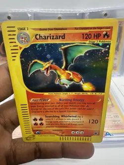 2002 Expedition Charizard Holo Foil 6/165 WOTC E-Reader Series Pokemon ~ SWIRL💫 - Image 5