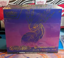 [Pokemon Center] Scarlet & Violet Base Set Miraidon Elite Trainer Box (PC ETB) - Image 1