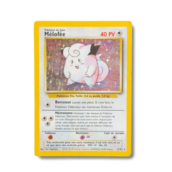 Carte Pokemon Francaise - Melofee 5/102 Holo - Set de Base - Image 1