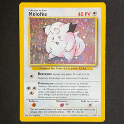 Carte Pokemon Francaise - Melofee 5/102 Holo - Set de Base - Image 2