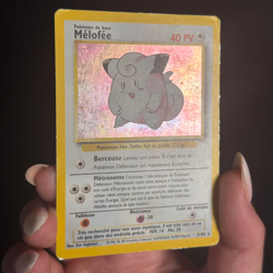Carte Pokemon Francaise - Melofee 5/102 Holo - Set de Base - Image 3