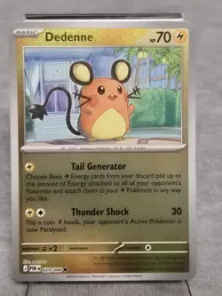 Dedenne 029/088 Common Reverse Holo - Pokemon TCG Perfect Order - POR - Image 1