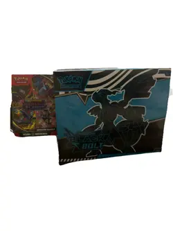 Scarlet & Violet Black Bolt Elite Trainer Box And Phantasmal Flames Booster - Image 1