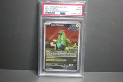 PSA 9 Mint Iron Thorns Pokemon Center Stamped #098 Scarlet & Violet Promo 2024 - Image 1