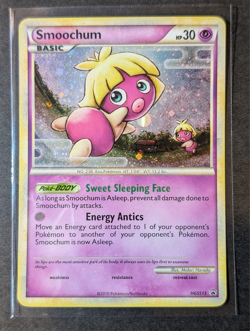 Pokemon TCG Smoochum HGSS13 Holo Black Star Promo 2010 Edition - Image 1