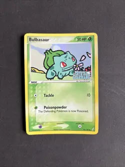 Pokemon TCG Bulbasaur EX Crystal Guardians 45/100 Reverse Holo Common 2006 - LP+ - Image 1