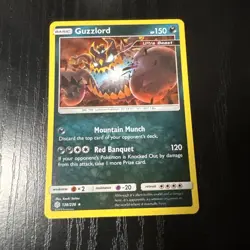 Pokemon TCG Guzzlord 136/236 SM Cosmic Eclipse Holo Rare NM - Image 1