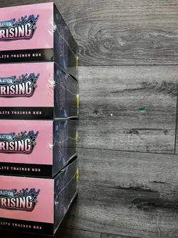 Pokemon Center Chaos Rising ETB Elite Trainer Box in hand - Image 4