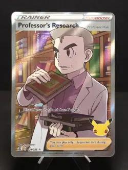 Professor's Research - 024/025 - Pokemon Celebrations Full Art Ultra Rare NM - Image 1