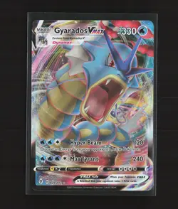 2021 Pokemon Gyarados VMAX 029/203 Holo VMAX Rare FA Full Art Evolving Skies 029 - Image 1