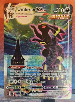 Pokemon Umbreon VMAX Alt Art Evolving Skies 215/203 NM Raw Secret Rare Moonbreon - Image 1