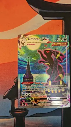 Pokemon Umbreon VMAX Alt Art Evolving Skies 215/203 NM Raw Secret Rare Moonbreon - Image 2