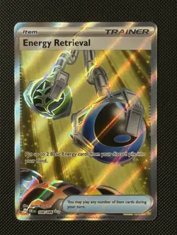 Energy Retrieval 108/086 Ultra Rare ME04: Chaos Rising Pokemon NM - Image 3