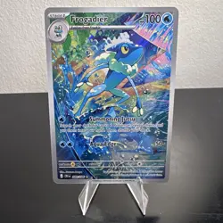 Pokemon TCG Frogadier 089/086 English Full Art Holo Rare 100 HP - Image 1