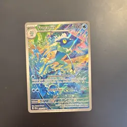 Pokemon TCG Frogadier 089/086 English Full Art Holo Rare 100 HP - Image 3