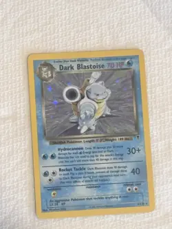 The Pokemon Company Dark Blastoise 4/110 Legendary Collection Holo Rare Eng 70HP - Image 1