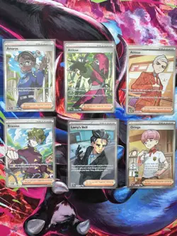 6x Pokemon Prismatic Evolutions Ultra Rare Trainer Collection - Near Mint - Image 2