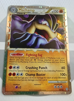 Pokemon TCG Machamp (Prime) 95/102 Triumphant Holo 2010 Near Mint - Image 2