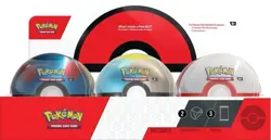 Pokemon Poke Ball Sealed Tins TCG pokeball 2024 Q4 Complete Set W/Store Display - Image 1