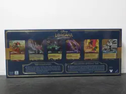 G910 Disney Lorcana D23 Expo 2024 Collectors Box Set New Sealed 6 Foil Cards - Image 2