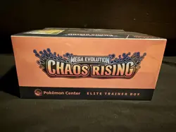 Mega Evolution Chaos Rising ETB POKEMON CENTER - SEALED - Ships From US - Image 5