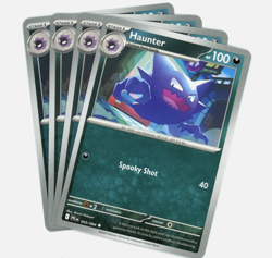 x4 Haunter 055/094 - ME02 Phantasmal Flames PFL - Pokemon - NM/M English - Image 1