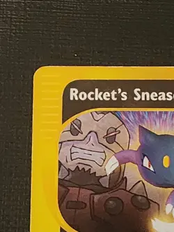 STAMPED-Pokemon Rocket's Sneasel Best of Game Winner Promo #5 2002 TCG - Image 3