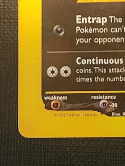 STAMPED-Pokemon Rocket's Sneasel Best of Game Winner Promo #5 2002 TCG - Image 4