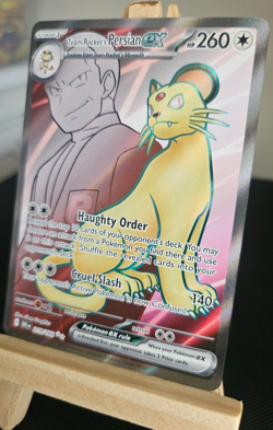 Team Rocket's Persian ex 219/182 Holo Destined Rivals Pokemon TCG NM *Clean* - Image 2
