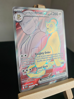 Team Rocket's Persian ex 219/182 Holo Destined Rivals Pokemon TCG NM *Clean* - Image 3