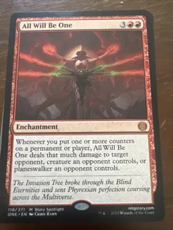 All Will Be One 118/271 Red Enchantment Magic: The Gathering Card - Image 1