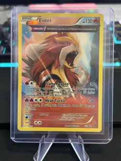 Entei - 15/98 - Pokemon Ancient Origins XY Reverse Holo Rare Card LP - Image 1