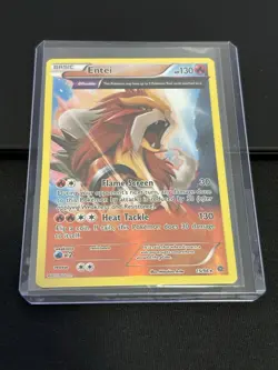 Entei - 15/98 - Pokemon Ancient Origins XY Reverse Holo Rare Card LP - Image 3