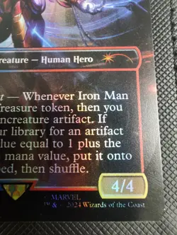 Iron Man, Titan of Innovation (Rainbow Foil) Secret Lair Drop Foil - Image 5
