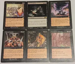 MTG Magic the Gathering Black Rare Enchantment ( ×6 ) - Image 1