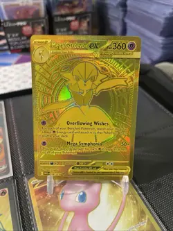 2025 Pokemon Mega Evolution Gold Hyper Rare Mega Gardevoir ex #187/132 - Image 1
