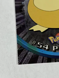 1999 Topps Pokemon #54 Psyduck TV Animation Edition Series 1 RARE VIVID HOLO - Image 5